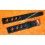 BRACELET MONTRES RALLY VINTAGE CAOUTCHOUC TROPIC 18mm RACING NOIR REF L818 SWISS MADE