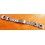 Bracelet montres métal acier dames vintages perforé, rally, racing 12mm