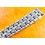 Vintage 70's Superb Sexy Watch Lady bracelet hexagonal folded links style 12mm for sale
