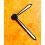 Horology Watch parts 2 x black hands swords luminova for sale