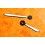 Horlogerie Montres Aiguilles glaive minutes & heures luminova style aviateur