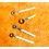 Breitling Authentique Set 4 x Aiguilles or jaune luminova montres Chronomat