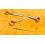 Breitling Authentique Set Aiguilles or jaune luminova montres Chronomat