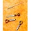 Breitling Authentique Set Aiguilles or jaune luminova montres Chronomat