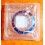 ROLEX AUTHENTIQUE GMT MASTER INSERT GRADUE 24H DE LUNETTE 1675, 16750 COULEUR PEPSI Neuf