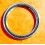Universal Genève Rare Watch Part Bezel Insert Graduated Steel Directional Ø38mm Luminova