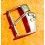 OMEGA 70's WRIST WATCH BIG LOGO STRAP BAND BUCKLE 16mm GOLD PLATED