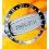 Rolex GMT Master All Black watch Grey color S/S 16700, 16710, 16760 Bezel 24H Insert Part FAT FONT SERIFS FADED