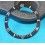Dark Blue Faded Rolex Submariner Bezel Insert Black Stainless Steel 16800/0 16610 aged
