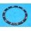 Dark Blue Faded Rolex Submariner Bezel Insert Black Stainless Steel 16800/0 16610 aged