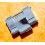 ROLEX 16mm 7205 RIVET LINK PART RIVIT BAND DAYTONA 19mm 6263, 6239, 6240, 6241, 6262 PAUL NEWMAN WATCH BRACELET