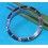 Dark Blue Faded Rolex Submariner Bezel Insert Black Stainless Steel 16800/0 16610 aged