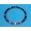 Dark Blue Faded Rolex Submariner Bezel Insert Black Stainless Steel 16800/0 16610 aged