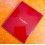 CARTIER Rare Red Booklet, advertising,manual MUST DE CARTIER PARIS MONTRES WATCHES MUST II QUARTZ