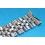RARE TUDOR JUBILEE BRACELET SSTEEL FOLDED LINKS 19mm LUGS ref 6248-19 -19mm endlinks 597 engraved