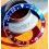 ROLEX  WATCH PART GMT 1675, 16750 BEZEL TUTONE INSERT PEPSI COLOR BLUE & RED