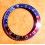 ROLEX  WATCH PART GMT 1675, 16750 BEZEL TUTONE INSERT PEPSI COLOR BLUE & RED