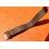 Vintage genuine wild leather Nato 20mm brown chocolate watch strap band handmade bracelet Rolex 5508, 6536, 6538, 6542, 5512 PCG