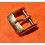 ORIGINALE BOUCLE 16mm BAUME & MERCIER PLAQUE OR EN 16/14mm pour bracelets cuir 20mm