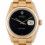 Rolex authentique Set aiguilles bâton or jaune & noir montres 36mm Datejust 16013,16018 Cal 3035,3135