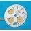 PERFECT BREITLING WATCH DIAL NAVITIMER CHRONO GOLD SILVER DATE