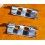 ROLEX PAIR OF ENDLINKS, ENDPIECES 601 REF V32-601-0 17mm ENDLINK BAND WATCH JUBILEE BRACELET 6248-17