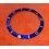 Rare INSERT DE LUNETTE ROLEX SUBMARINER DATE COULEUR BLEU OR REF 16613, 16618, 16803, 16808