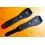 GENUINE 18mm SWISS RIVETS LEATHER STYLE BAND WATCH BRACELET STRAP BLACK COLOR