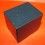 Rare Vintage Bulgari case vintage BOX Bvlagari watches storage blue leather boxset