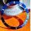 ROLEX RARE INSERT GRADUE LUNETTE BLEU MONTRES SUBMARINER DATE 16613, 16618, 16803, 16808