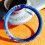 ROLEX RARE INSERT GRADUE LUNETTE BLEU MONTRES SUBMARINER DATE 16613, 16618, 16803, 16808