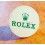 Rolex vintage accessoire montres Goodie plaque plastique, décoration, showroom