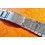 Bracelet 20mm Unsigned flat-link, folded links, 1960s watch Steel band for Seamaster 300 Omega Speedmaster