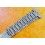 Bracelet 20mm Unsigned flat-link, folded links, 1960s watch Steel band for Seamaster 300 Omega Speedmaster