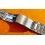 Bracelet 20mm Unsigned flat-link, folded links, 1960s watch Steel band for Seamaster 300 Omega Speedmaster