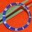 Rare INSERT DE LUNETTE ROLEX SUBMARINER DATE COULEUR BLEU OR REF 16613, 16618, 16803, 16808