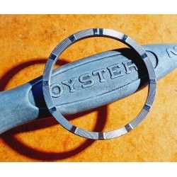 Rolex original & Rare SSteel Engine Turned Watch Bezel Airking, Oysterdate 1501,1500,1503,15000 Ø34mm