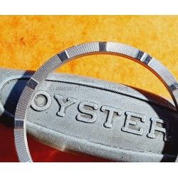 Rolex original & Rare SSteel Engine Turned Watch Bezel Airking, Oysterdate 1501,1500,1503,15000 Ø34mm