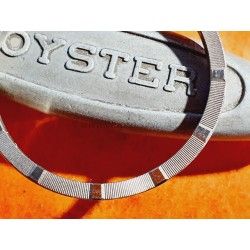 Rolex original & Rare SSteel Engine Turned Watch Bezel Airking, Oysterdate 1501,1500,1503,15000 Ø34mm