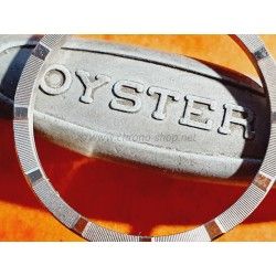 Rolex original & Rare SSteel Engine Turned Watch Bezel Airking, Oysterdate 1501,1500,1503,15000 Ø34mm