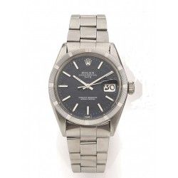Rolex original & Rare SSteel Engine Turned Watch Bezel Airking, Oysterdate 1501,1500,1503,15000 Ø34mm