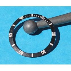 ☆☆ METEOR COLOR ROLEX INSERT SUPER FAT FRONT VINTAGE BLACK SUBMARINER 5513 / 1680 / 5512 / 5508 / 6538 ☆☆