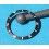 ?? ROLEX INSERT FAT FRONT VINTAGE NOIR SUBMARINER 5513 / 1680 / 5512 / 5508 / 6538 MARK III ??