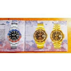 Rolex Vintage Collectible 19811982 GMT-Master 16750,16753,16758 Watch Instruction Booklet Manual