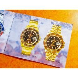 Rolex Vintage Collectible 19811982 GMT-Master 16750,16753,16758 Watch Instruction Booklet Manual