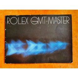 Rolex Vintage Collectible 19811982 GMT-Master 16750,16753,16758 Watch Instruction Booklet Manual