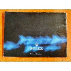 Rolex Vintage Collectible 19811982 GMT-Master 16750,16753,16758 Watch Instruction Booklet Manual