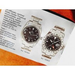 Rolex 1976 Vintage & Rare Genuine Booklet,Manual,Watches Explorer 1016 & Explorer II 1655 Freccione Steve Mcqueen