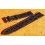 Rolex Bucherer Rare Bracelet 20mm vintage Cuir Crocodile couleur chocolat 20/18mm