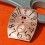 RARE & AUTHENTIQUE CADRAN PERFECT DAY FRANCK MULLER AUTOMATIQUE COULEUR SAUMON 